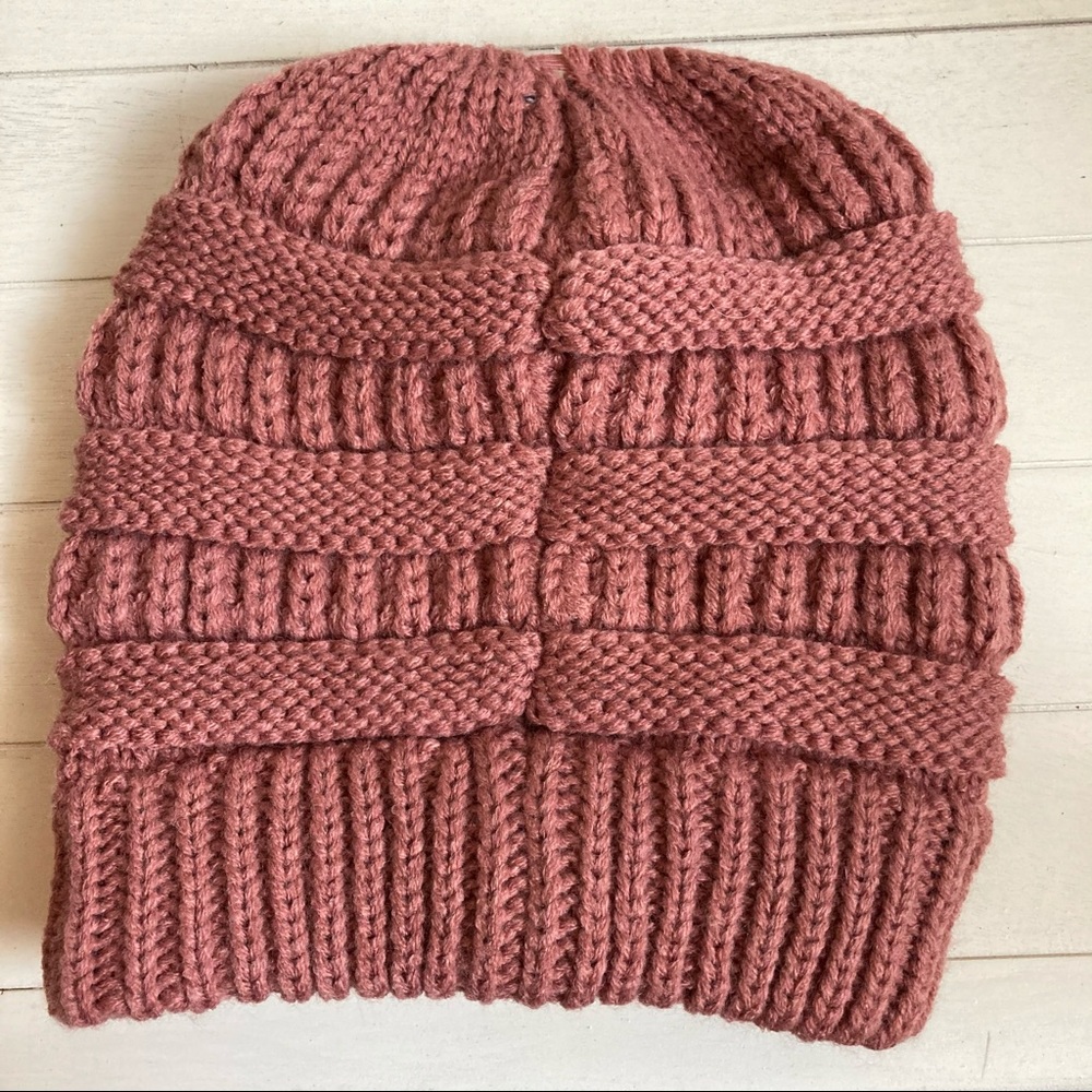 CC Exclusives Beanie Tail Knit Hat - Picture 3 of 5